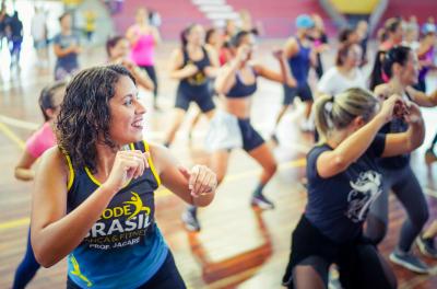 Fitness Solidariedade arrecada agasalhos no Ginásio Tesourinha