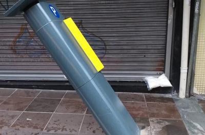 Sistema da Ãrea Azul registra 466 casos de vandalismo em 38 dias
