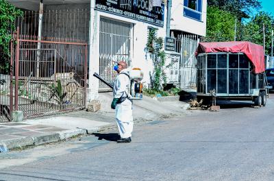 aplicação de inseticida