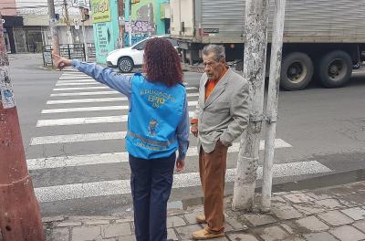 Prosseguem ações educativas da EPTC com público idoso