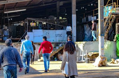 DMLU promove Tour dos ResÃduos para servidores da Justiça Federal