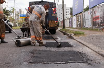 Operação Tapa-Buracos atendeu 69 vias na última semana