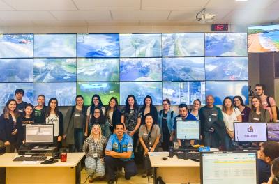 EPTC recebe alunos da PUCRS em atividade do Projeto Universidades