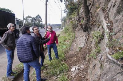 Acordo judicial resolve impasse sobre talude da Bento Gonçalves