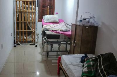 Casa geriátrica fechada