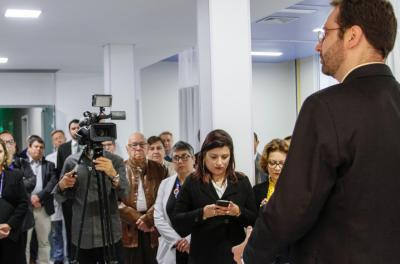 Saúde acompanha reabertura de leitos no Hospital EspÃrita