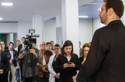 Saúde acompanha reabertura de leitos no Hospital Espírita