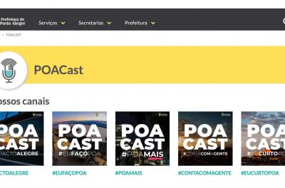 Prefeitura de Porto Alegre lança o Poacast