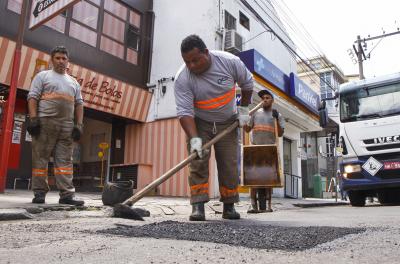 Operação Tapa-Buracos atendeu 29 vias na última semana