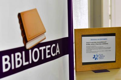 Biblioteca da Escola de Gestão Pública estará na Feira do Livro