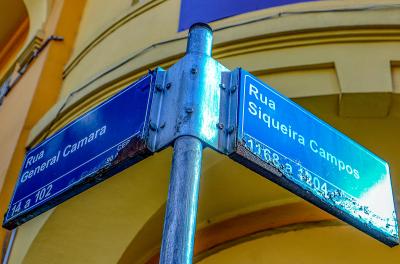 Placas de ruas