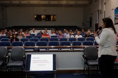 Curso para servidores aborda fiscalização de obras e serviços