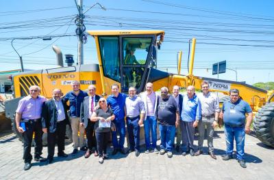 José Pedro Boéssio recebe obras de infraestrutura e pavimentação