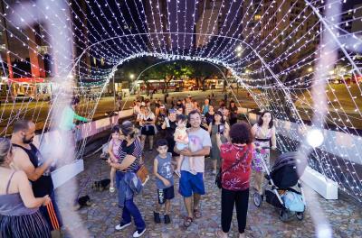 Ponte de Pedra recebe Caminho das Estrelas para o Natal Alegre