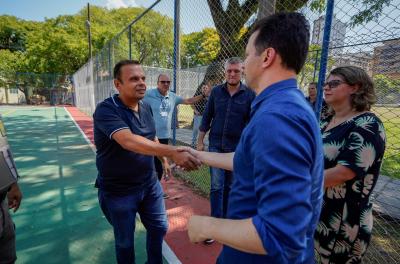 Praça Parque Ararigboia recebe revitalização