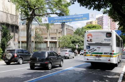 Luiz Englert e Paulo Gama ganham faixas exclusivas para ônibus