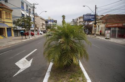 Empresa de mobiliário urbano adota 10,3 mil metros de canteiros