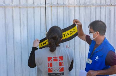 Prefeitura realiza ação conjunta e apreende produtos químicos