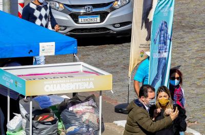 Sábado é dia de drive-thru especial da Campanha do Agasalho 2020