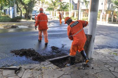 Dmae divulga serviços de limpeza de redes pluviais