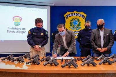 Prefeitura e PRF celebram acordo que prevê o compartilhamento do sistema de videomonitoramento