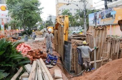 Prefeito realiza vistoria de entrega das obras C1 e F1 da Macrodrenagem do Arroio Areia