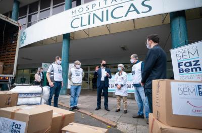 Hospitais da Capital recebem doação de 788 mil equipamentos de proteção individual