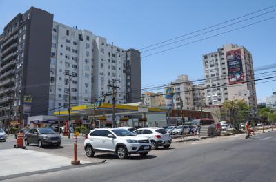 Obras na avenida João Pessoa