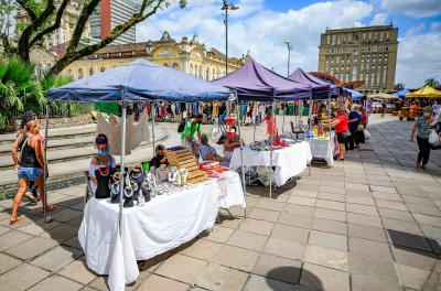 feira de artesãs da Restinga