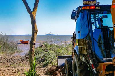 Melhorias na orla da Zona Sul já começaram