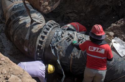 Dmae trabalha em adutora nesta quinta-feira