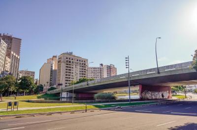 Recuperação do Viaduto dos Açorianos começa nesta segunda-feira