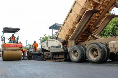 Prefeitura executa serviços do programa de requalificação de vias