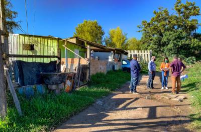     Parque Chico Mendes: secretários visitam áreas que terão regularização ou reassentamento