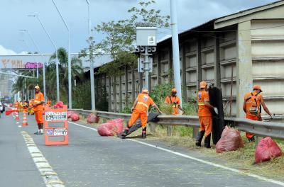 Prefeitura realiza serviços de capina e roçada nesta quinta-feira