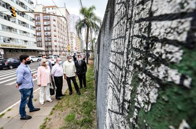 Prefeitura recebe propostas para adoção do Muro da Mauá até 31 de maio