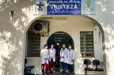 Equipe da Unidade de Saúde Tristeza auxilia em nascimento de bebê