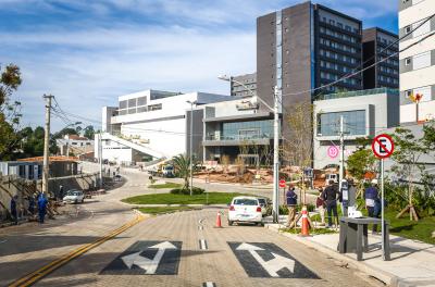 EPTC abre o prolongamento da rua Luíza Rocco, em Teresópolis, nesta segunda