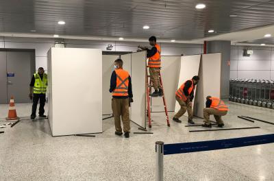 Ações de controle sanitário no aeroporto começam segunda-feira à tarde