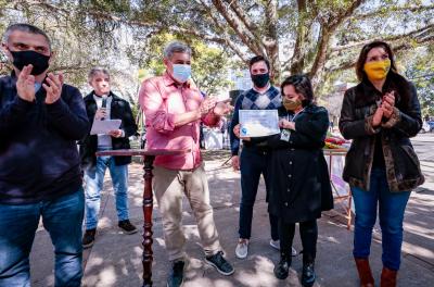 Nomeação Prefeita da Praça Largo Doutor Adair Figueiredo