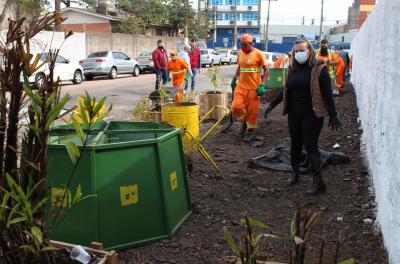 Ação do DMLU revitaliza área de descarte irregular de resÃduos