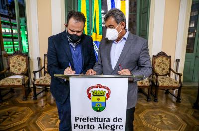 Ricardo Gomes e Sebastião Melo