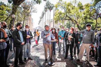 Melo nomeia cinco prefeitos de praças do Centro Histórico 