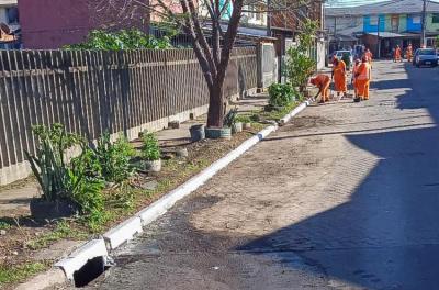 DMLU retira 16 toneladas de resíduos de foco de lixo na Vila Santíssima Trindade 