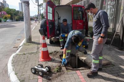 36 quilômetros de redes pluviais serão inspecionados por vídeo