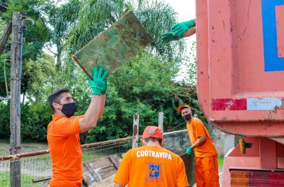 Bota-Fora coleta mais de 58 toneladas de resíduos em setembro