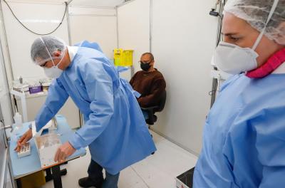 Capital recebe 16,4 mil testes de antígeno para uso nas unidades de saúde