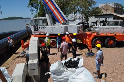 Dmae recebe comunidade de Belém Novo no canteiro de obras da Prainha