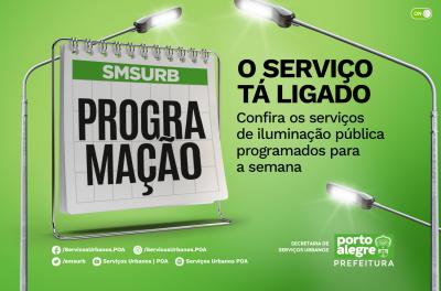 SMSUrb divulga bairros onde haverá instalação de lâmpadas de LED