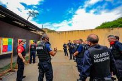 Agentes da Guarda Municipal concluem curso de capacitação com aplicação de prova de tiro